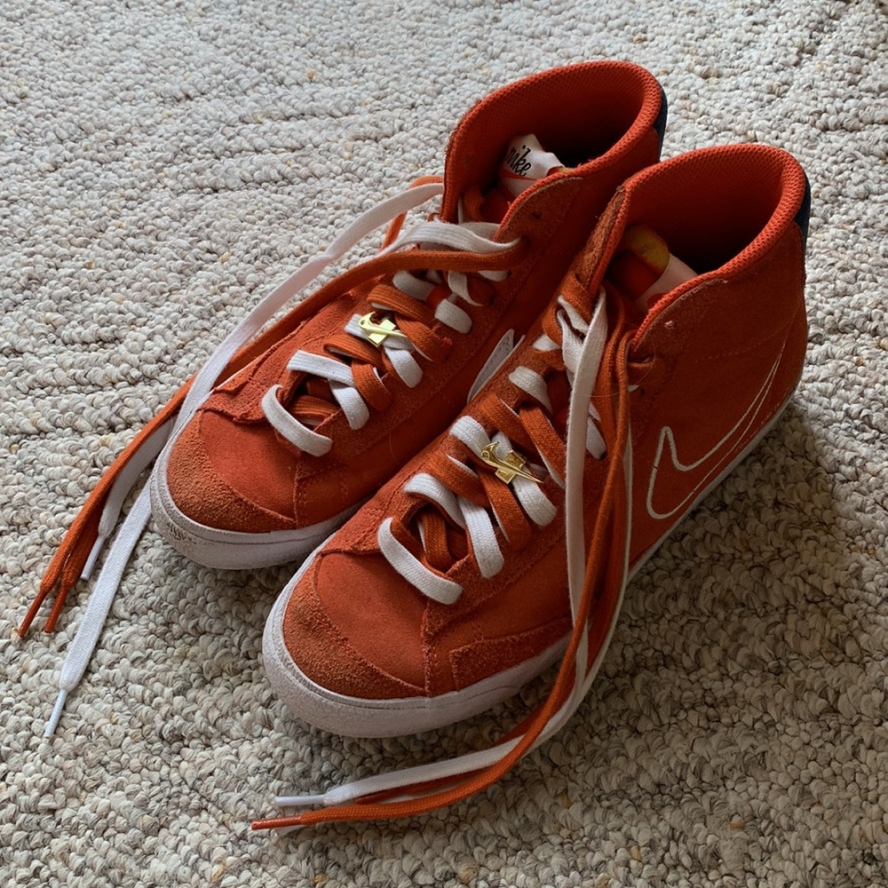 Nike Orange/Blue Anniversary Edition Blazers - M8